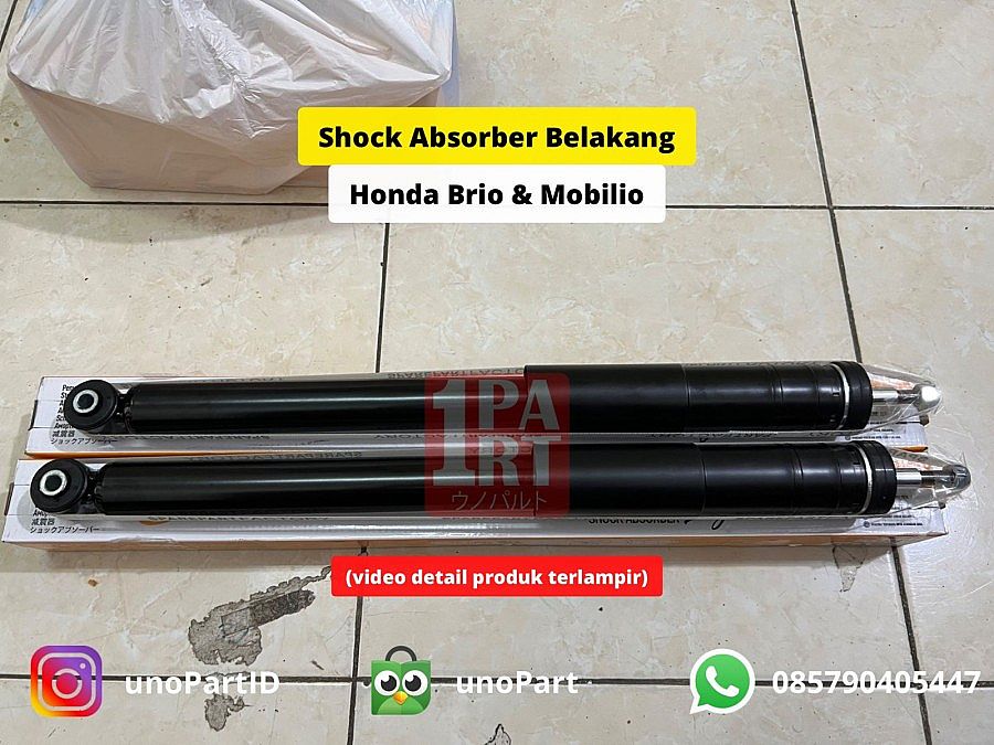 Shock Absorber Breaker IKYBI not KYB Honda Mobilio Brio Belakang Tipe Gas Eneos Japan NOK Thailand SNI KAN OEM 52610-TE7-K02 52610TE7K02 - foto 5