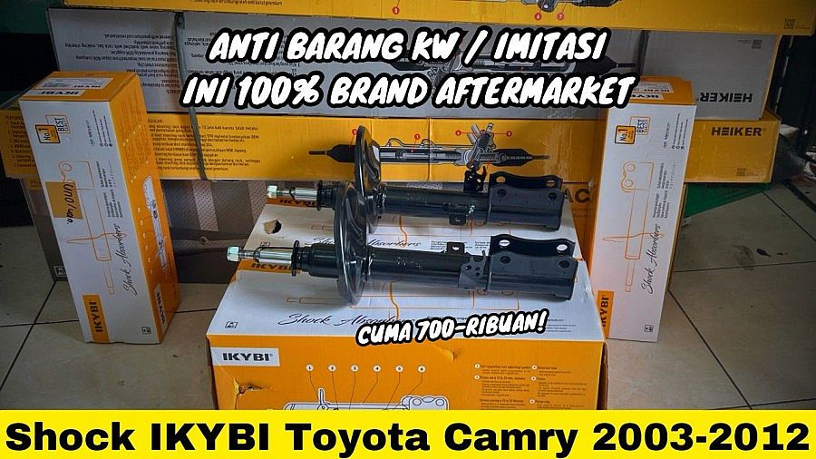 Shock Absorber Breaker IKYBI Toyota Camry ACV30 XV30 XV40 ACV40 2003-2012 Belakang Kiri Kanan - foto 2