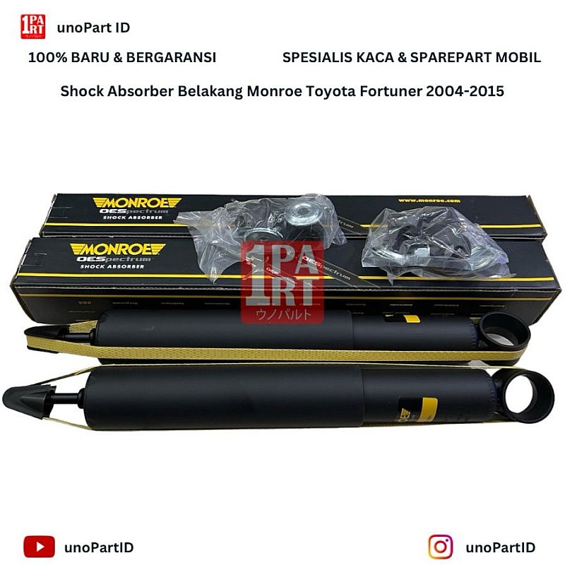 Shock Absorber Breaker Monroe Original Belakang RR Toyota Fortuner Hilux 04-15 - foto 3