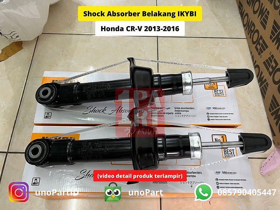 Shock Absorber Breaker Strut Belakang IKYBI not KYB Honda CRV CR-V 2013-2016 Gen4 RM Tipe Gas SNI KAN OEM 52611/21-T0N-000 - foto 4