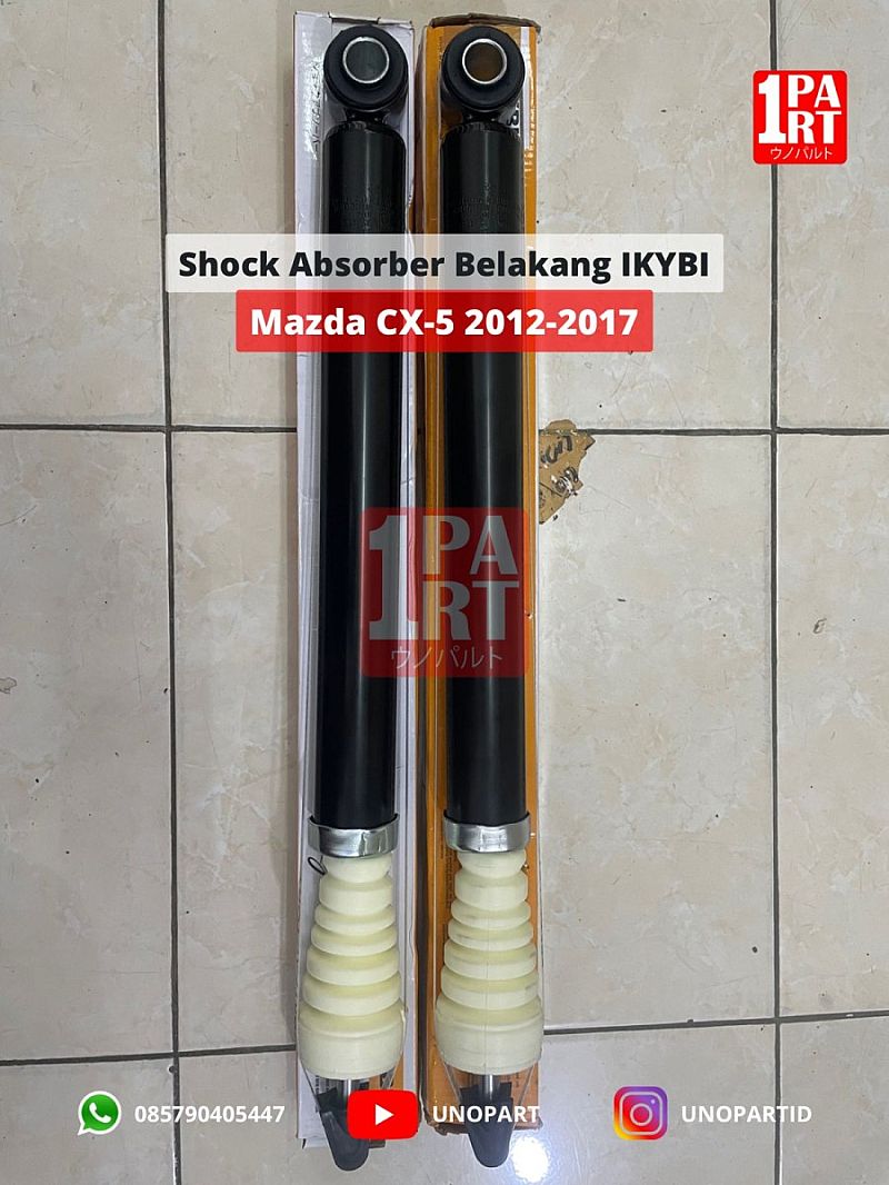 Shock Absorber Breaker Strut Belakang IKYBI not KYB Mazda CX5 CX 5 CX-5 KE 2012-2017 2.0 2000 cc Tipe Gas Eneos Japan NOK Thailand SNI KAN OEM KF20-28-910G KF2028910G - foto 4