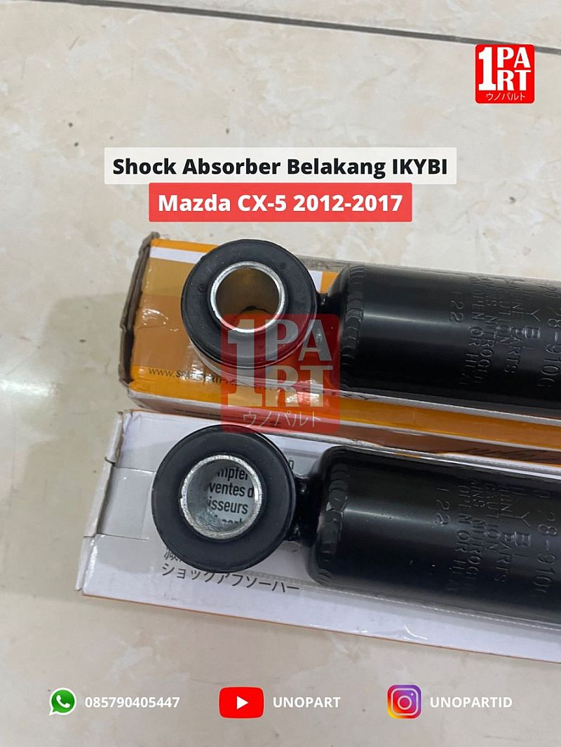 Shock Absorber Breaker Strut Belakang IKYBI not KYB Mazda CX5 CX 5 CX-5 KE 2012-2017 2.5 2500 cc Tipe Gas Eneos Japan NOK Thailand SNI KAN OEM KF69-28-700C KF6928700C - foto 3