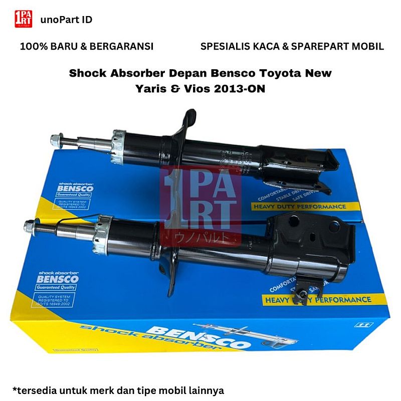 Shock Absorber Breaker Strut Depan Bensco Germany Toyota Yaris Lele Joker Vios Limo 2013-Ke Atas - foto 4