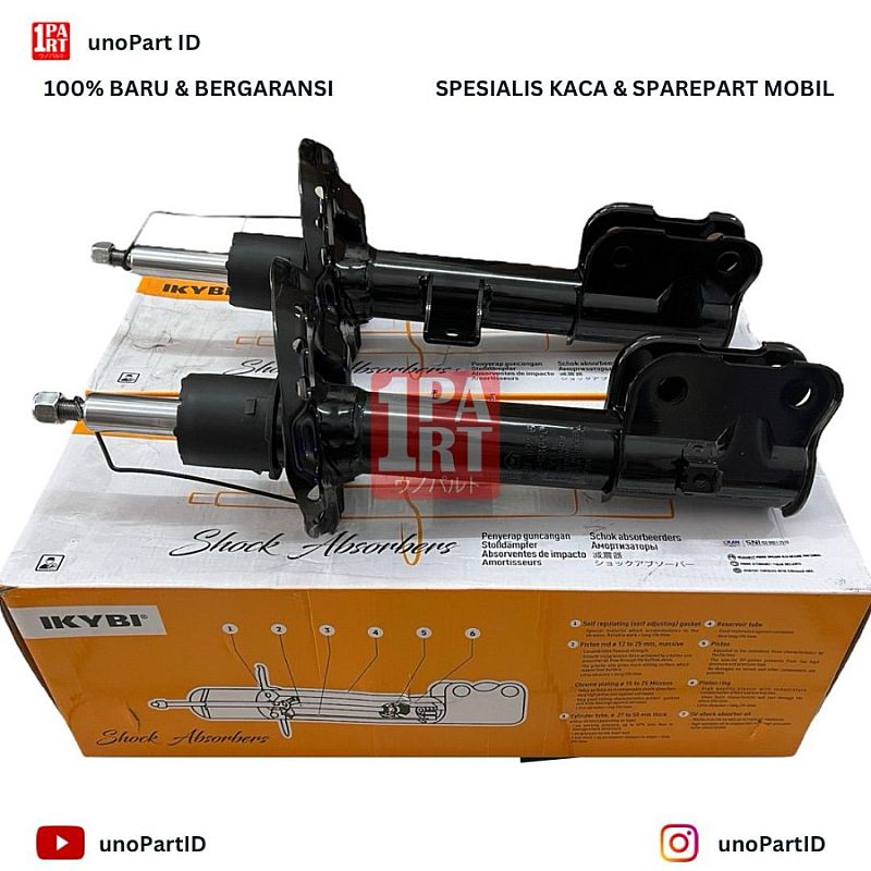 Shock Absorber Breaker Strut Depan IKYBI not KYB Hyundai Palisade 21-ON Tipe Gas SNI KAN OEM 54650-S8600 54651-S8600 54650S8600 54651S8600 - foto 2