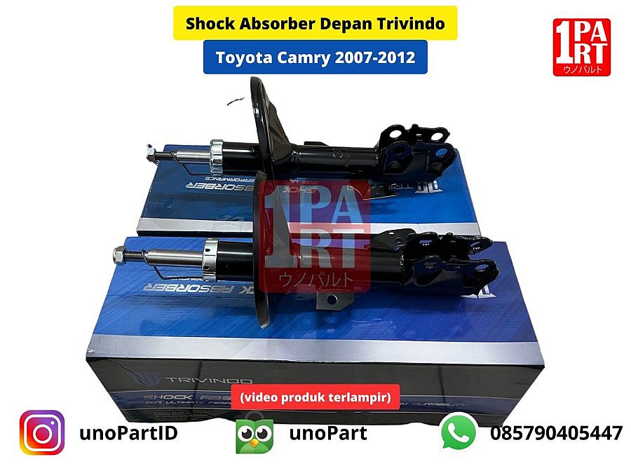 Shock Absorber Breaker Strut Depan Trivindo Toyota Camry XV40 ACV40 2006-2012 OEM 48510-09N91 - foto 2