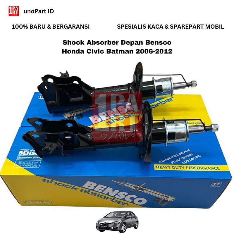 Shock Absorber Depan Bensco Germany Honda Civic FD Batman 2006-2012 - foto 5