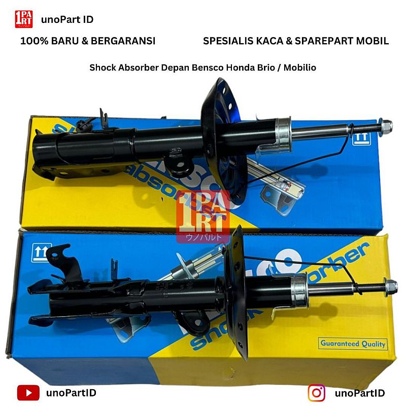 Shock Absorber Depan Honda Brio Mobilio Merk Bensco Shock Breaker