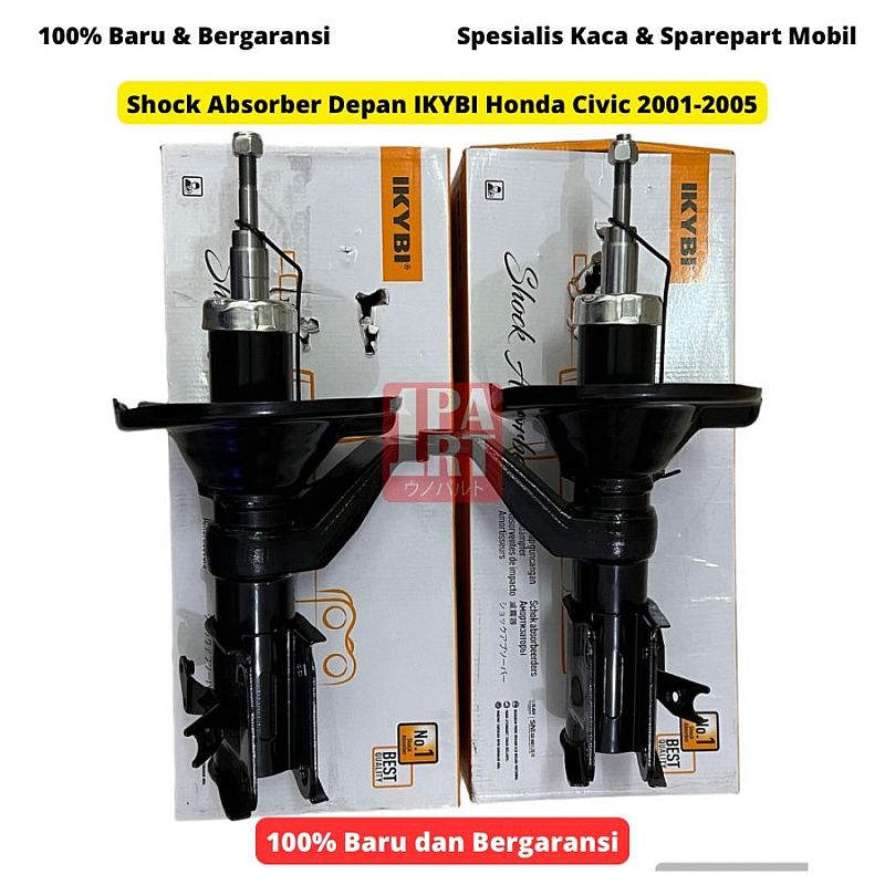 Shock Absorber Depan IKYBI not KYB Honda Civic Century VTi VTiS 01-05 - foto 2
