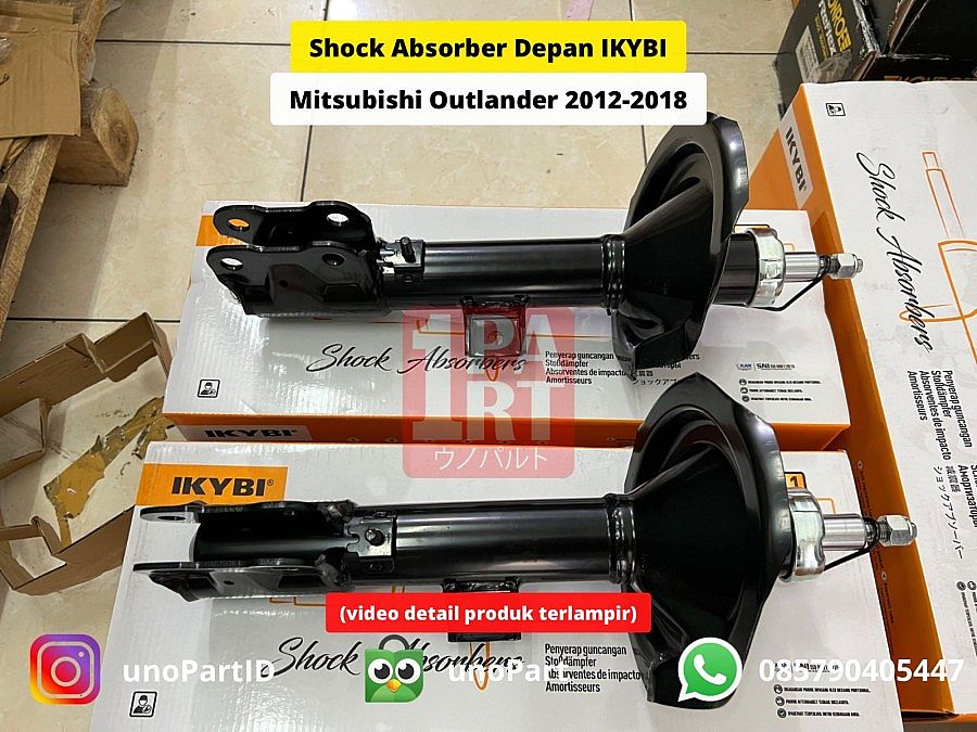 Shock Absorber Depan IKYBI not KYB Mitsubishi Outlander 2012-2018 - foto 3