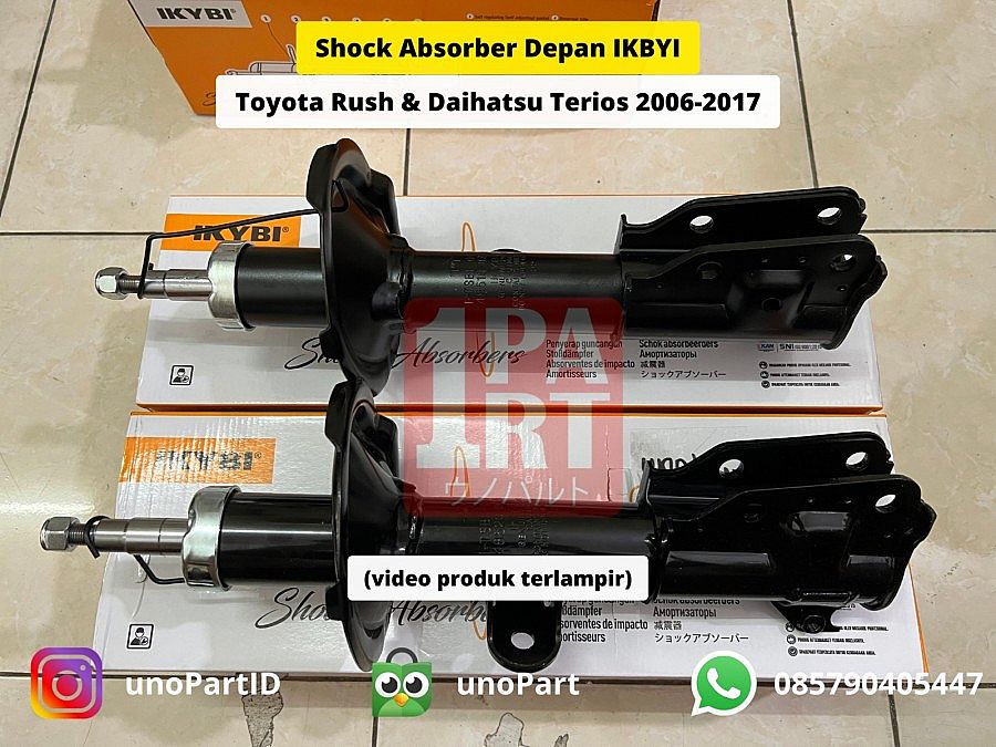 Shock Absorber Depan IKYBI not KYB Toyota Rush Daihatsu Terios 06-17 - foto 3