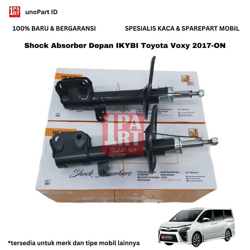 Shock Absorber Depan IKYBI not KYB Toyota Voxy 2017-ON by unoPart - foto 5