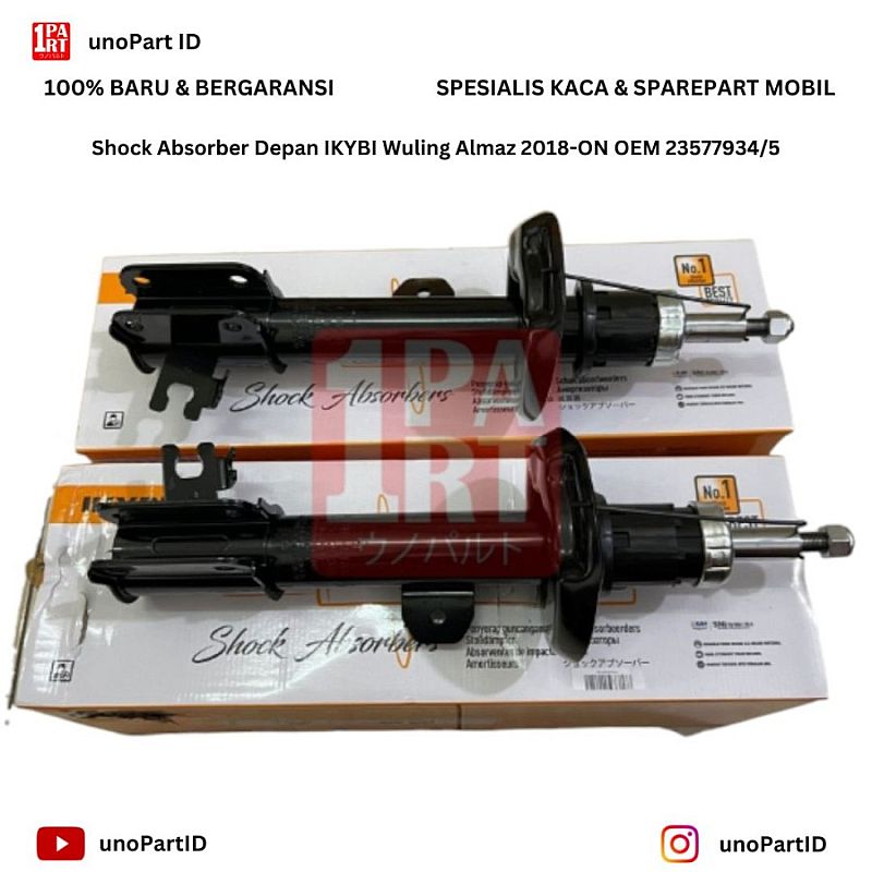 Shock Absorber Depan IKYBI not KYB Wuling Almaz 2018-ON OEM 23577934/5 - foto 5