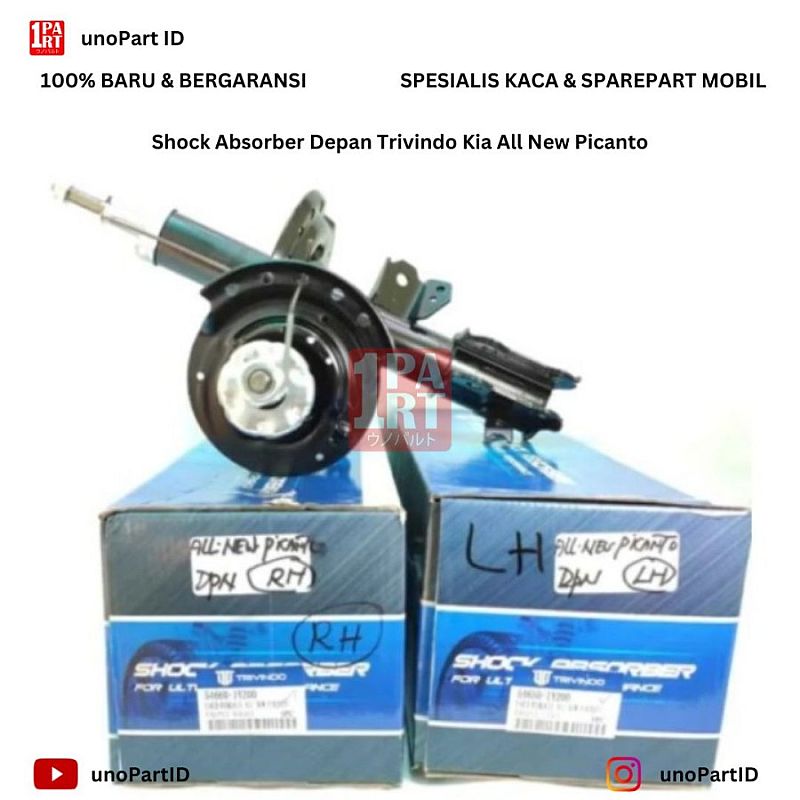 Shock Absorber Depan Kia All New Picanto 11-16 Shock Breaker Trivindo - foto 3