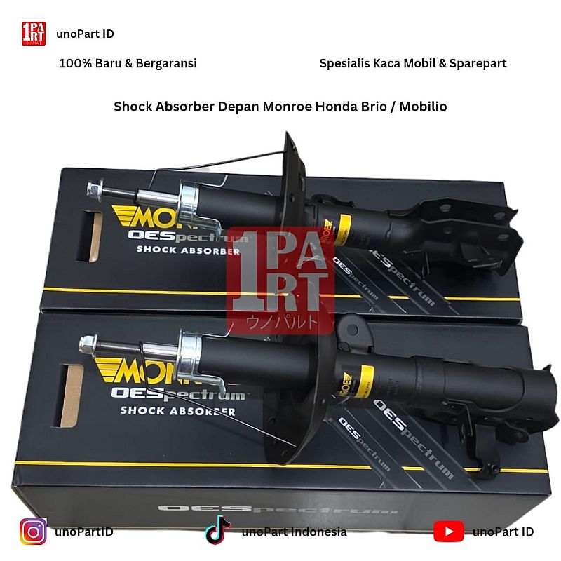 Shock Absorber Depan Monroe Honda Brio Original by unoPart ID Shock Breaker - foto 6