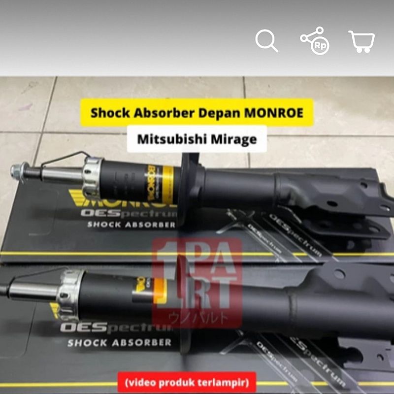 Shock Absorber Depan Monroe Original Mitsubishi Mirage by unoPart - foto 3