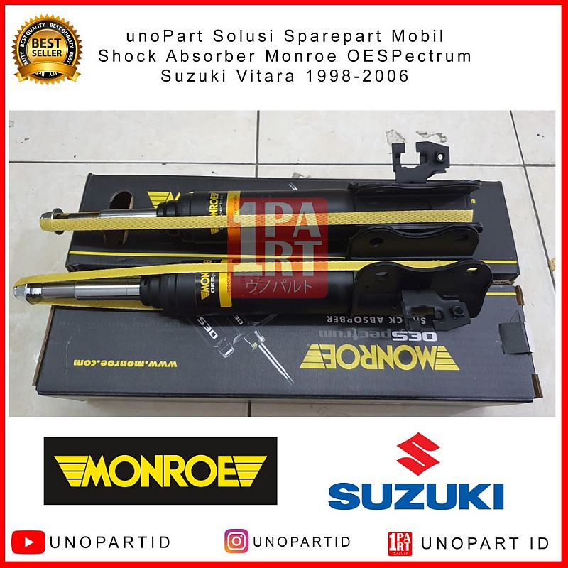 Shock Absorber Depan Monroe Original Suzuki Vitara 98-06 Escudo 89-06 - foto 3