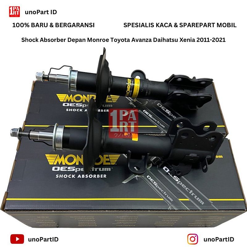 Shock Absorber Depan Monroe Toyota Daihatsu Grand Great All New Avanza Xenia 2011-2021 - foto 4
