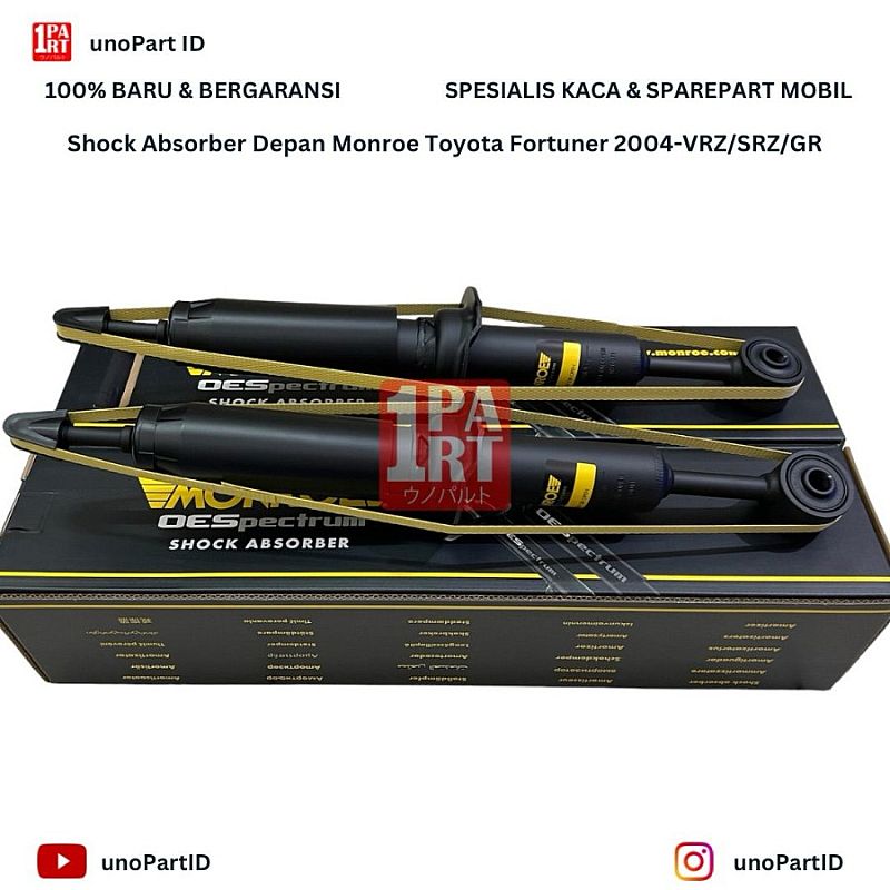 Shock Absorber Depan Monroe Toyota Fortuner 2004-VRZ SRZ GR Hilux - foto 5