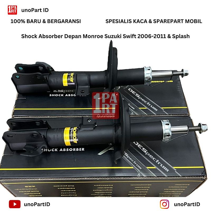 Shock Absorber Depan Suzuki Swift 05-12 / Splash Shock Breaker Monroe - foto 4