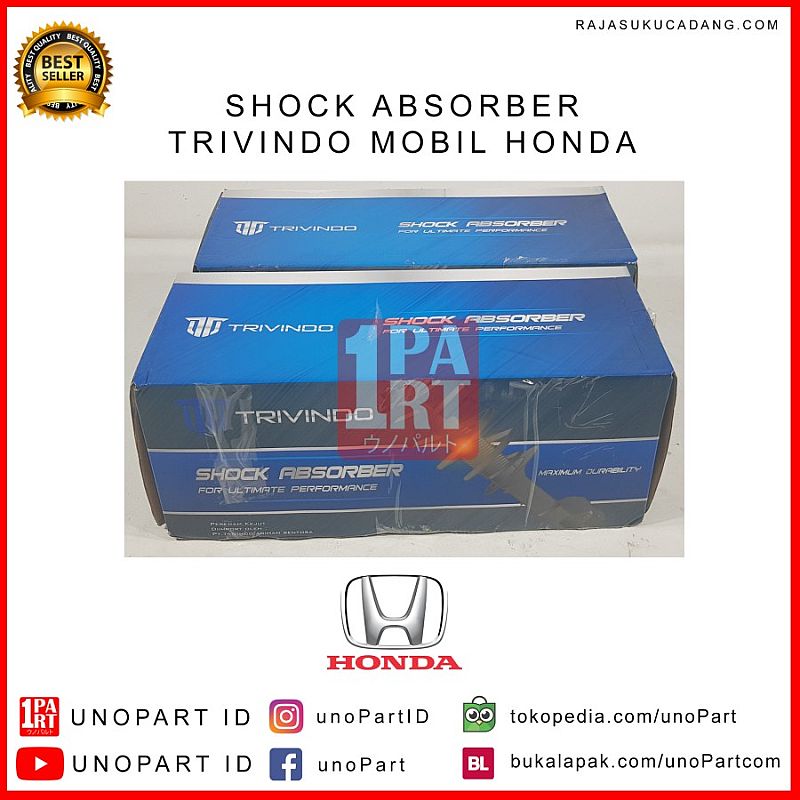 Shock Absorber Depan Trivindo Honda CRV CR-V Turbo by unoPart - foto 4