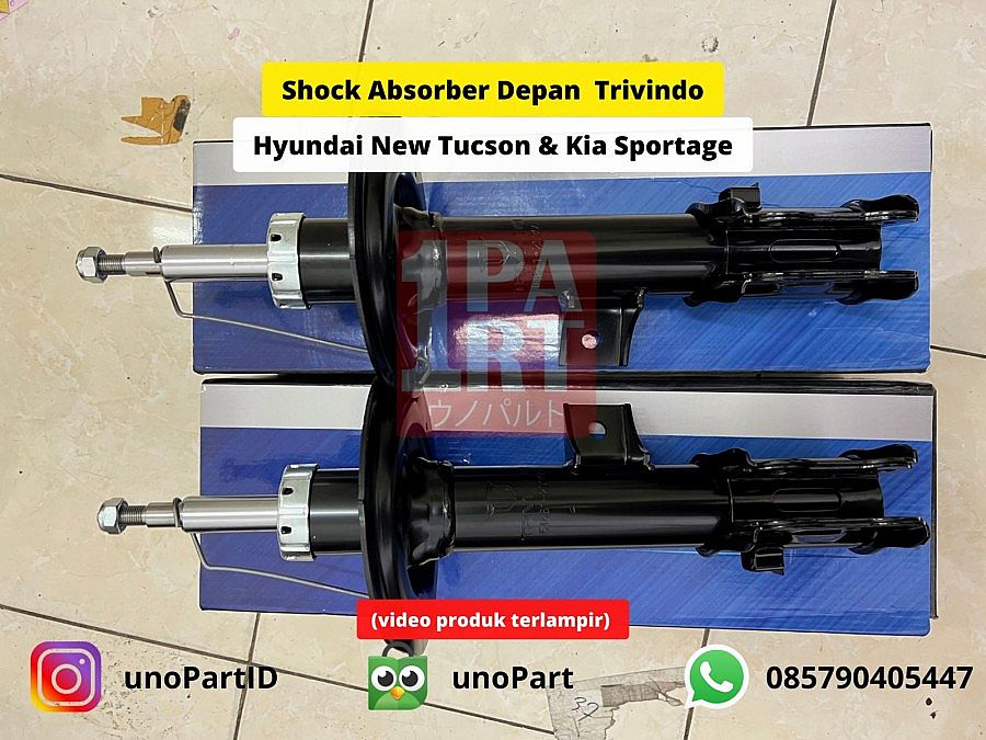 Shock Absorber Depan Trivindo Hyundai New Tucson / Kia New Sportage 10-15 IATF16949 OEM 54661-2S300 54651-2S300 546612S300 546512S300 - foto 4