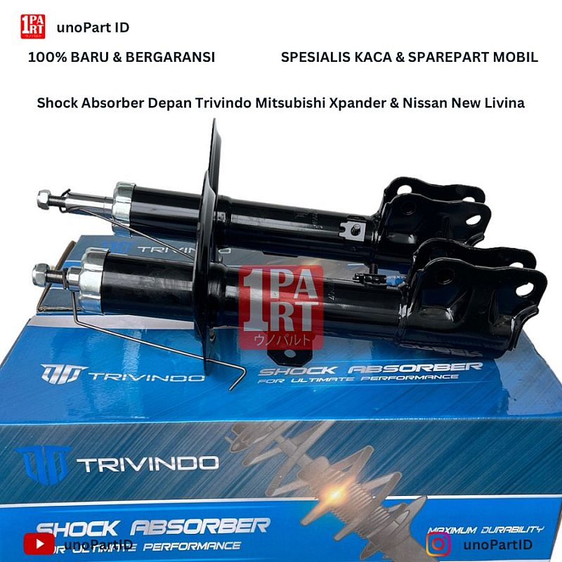 Shock Absorber Depan Trivindo Mitsubishi Xpander & Livina 2018-ON - foto 3