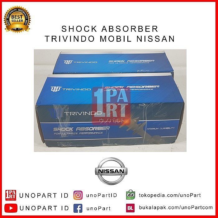 Shock Absorber Depan Trivindo Nissan Xtrail X-Trail T31 2008-2013 - foto 2