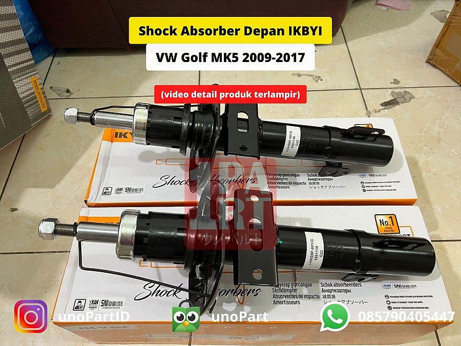 Shock Absorber IKYBI FR Depan VW Volkswagen Polo MK5 2009-2017 by unoPart - foto 2