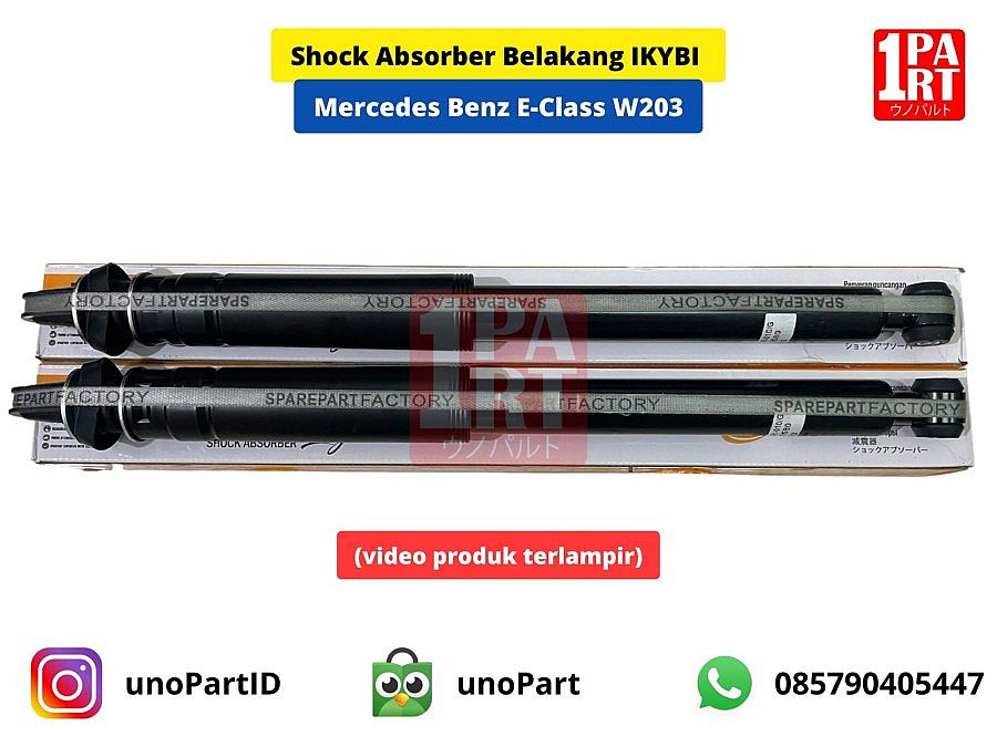 Shock Absorber RR Belakang IKYBI Mercedes Benz Mercy W203 2000-2007 C240 C270 C280 C320 C180 C200 C220 C230 - foto 2