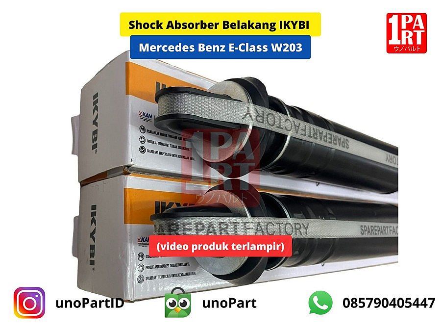 Shock Absorber RR Belakang IKYBI Mercedes Benz Mercy W203 2000-2007 C240 C270 C280 C320 C180 C200 C220 C230 - foto 3