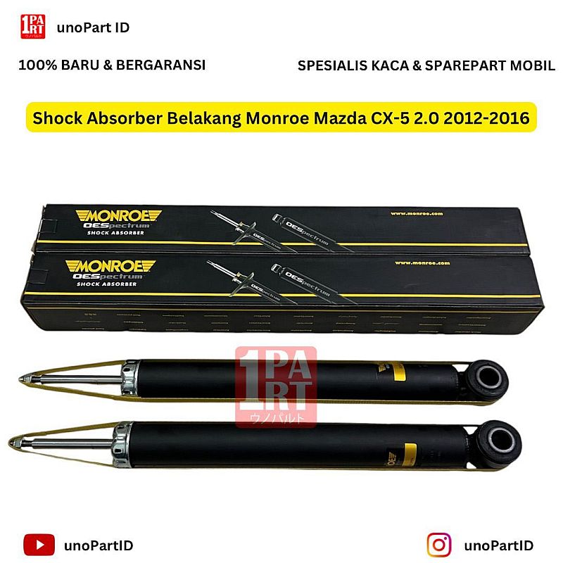 Shock Absorber Shock Breaker Belakang Monroe CX5 KE 12-17 2.0cc Original Baru - foto 3