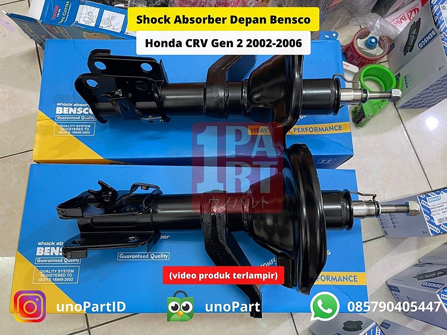 Shock Absorber Shock Breaker Depan Bensco Honda CRV Gen 2 2002-2006 - foto 3