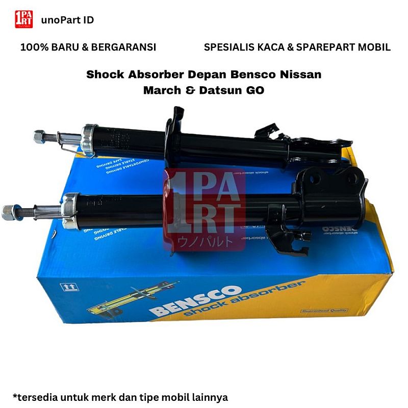 Shock Absorber Shock Breaker Depan Bensco Nissan March K13 / Datsun Go - foto 4
