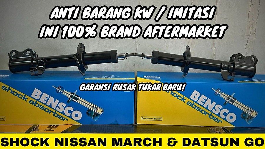 Shock Absorber Shock Breaker Depan Bensco Nissan March K13 / Datsun Go - foto 2