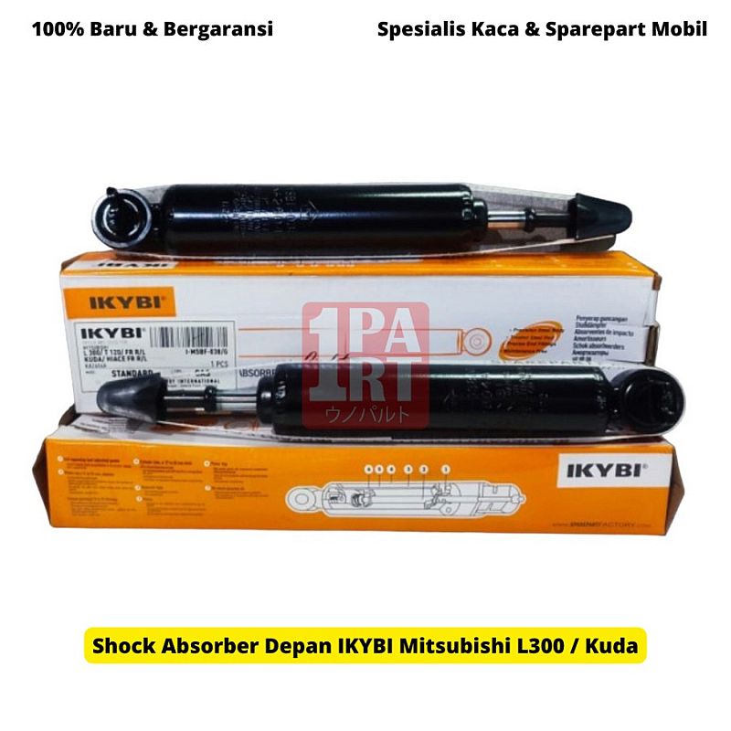 Shock Absorber Shock Breaker Depan IKYBI not KYB Mitsubishi L300 & Kuda & T120 ENEOS JAPAN NOK THAILAND SNI KAN OEM KA2604A KA 2604 A - foto 3