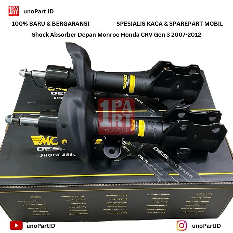 Shock Absorber Shock Breaker Depan Monroe Honda CRV GEN 3 2007-2012 - foto 5