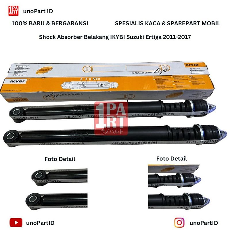 Shock Absorber Shock Breaker IKYBI Suzuki Ertiga 12-17 Belakang 1 Set - foto 2