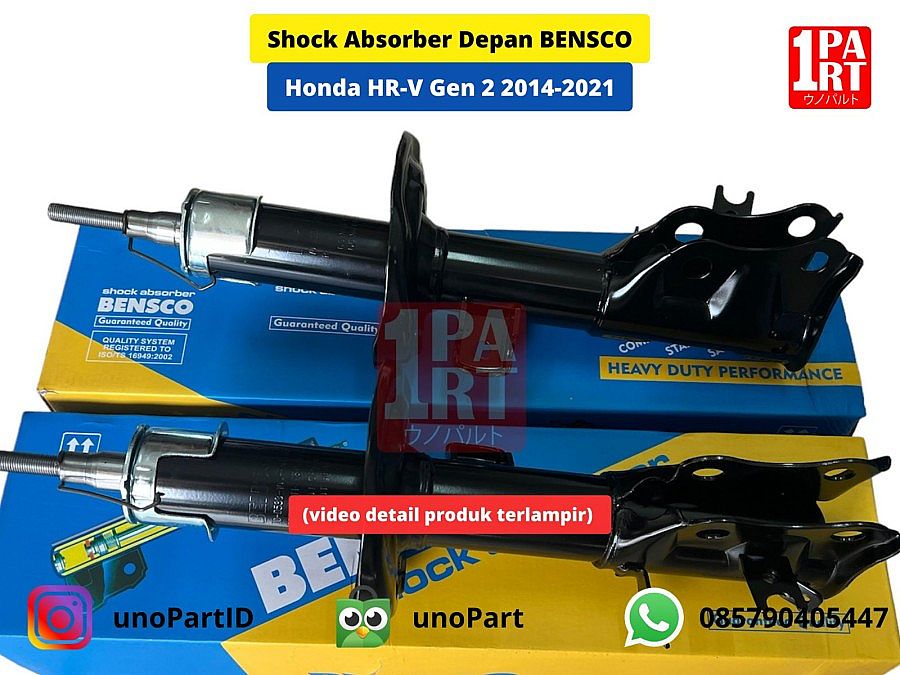 Shock Absorber Shock Breaker Strut Depan Bensco Honda HRV 2014-2021 GARANSI - foto 4