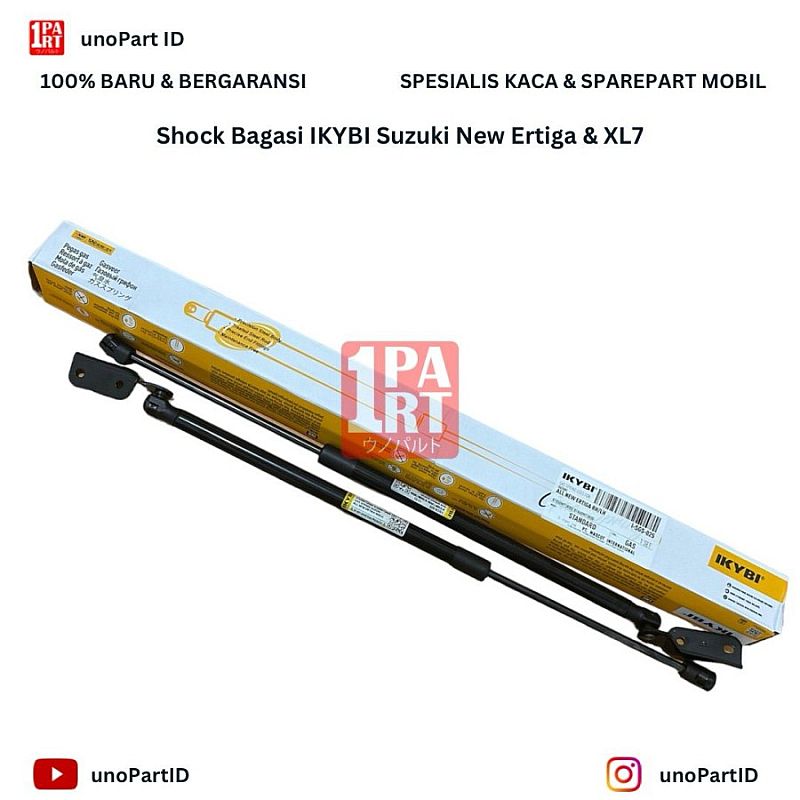 Shock Bagasi / Gas Spring IKYBI Suzuki New Ertiga 18-ON / XL7 20-ON - foto 3