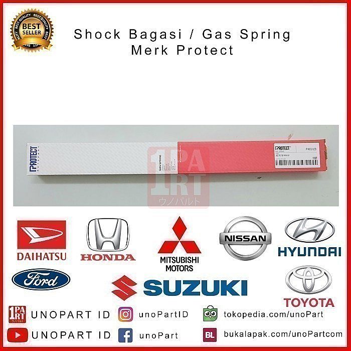 Shock Bagasi / Gas Spring Toyota Starlet by unoPart - foto 2