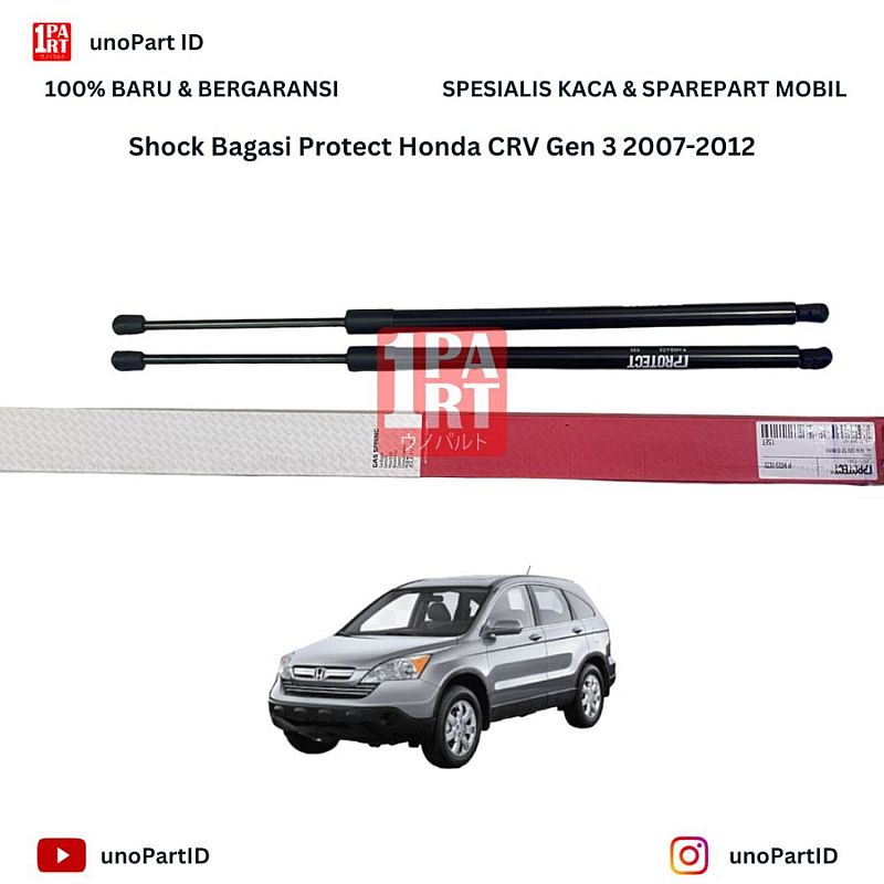 Shock Bagasi Gas Spring Protect Honda CRV CR-V 2007-2012 74820-SWA-A01 - foto 3