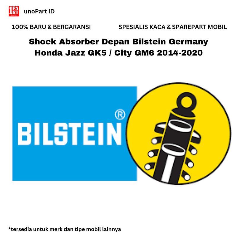 Shock Breaker Bilstein Original Germany Belakang Honda Jazz RS GK5 City GM6 2014-ON Shock Absorber - foto 5