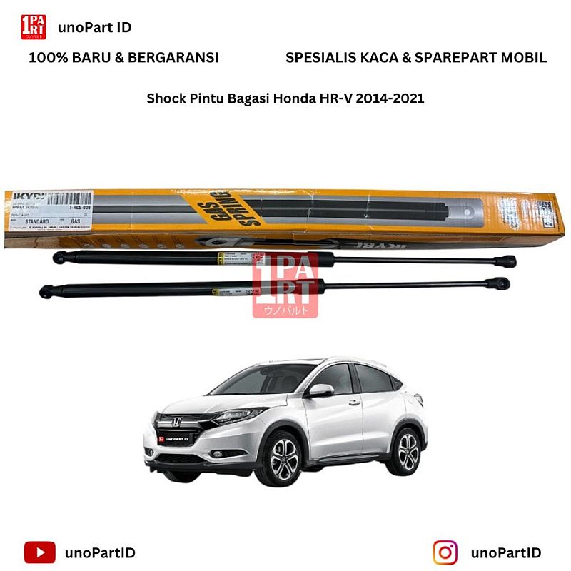 Shock Hidrolik Bagasi Gas Spring Honda HRV 2014-2021 SNI KAN OEM 74820-T7A-003 - foto 5