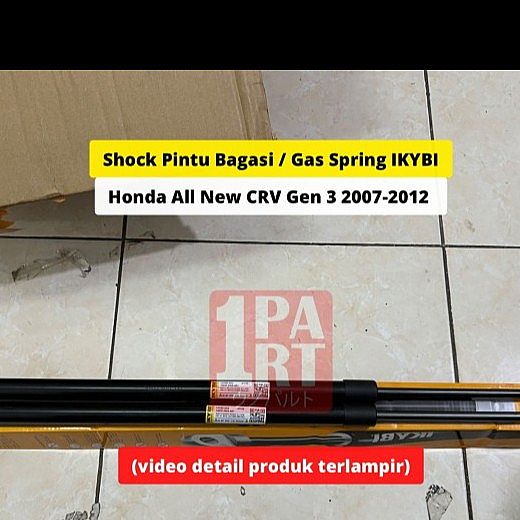 Shock Hidrolik Bagasi Gas Spring IKYBI Honda All New CRV CR-V Gen3 RE 2007-2012 2.4 2.0 SNI KAN OEM 74820-SWA-A01 74820SWAA01 - foto 4