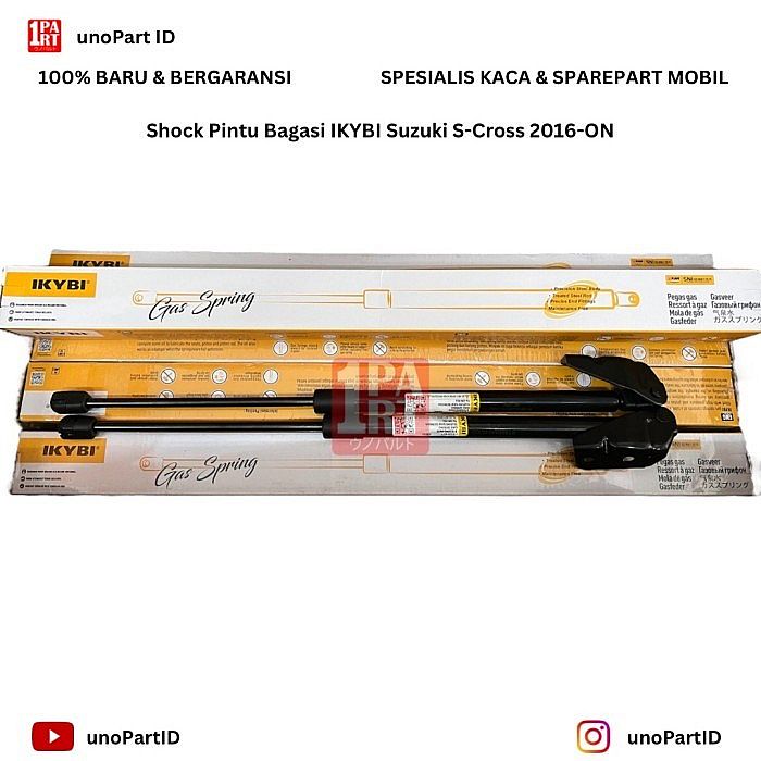 Shock Pintu Bagasi / Gas Spring IKYBI not KYB Suzuki SX4 S-Cross Scross 2016-ON - foto 4