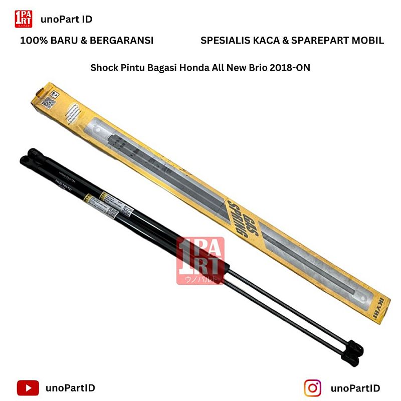 Shock Pintu Bagasi Honda All New Brio 2018-ON Gas Spring IKYBI Part No 78420-TG4-T21 - foto 9