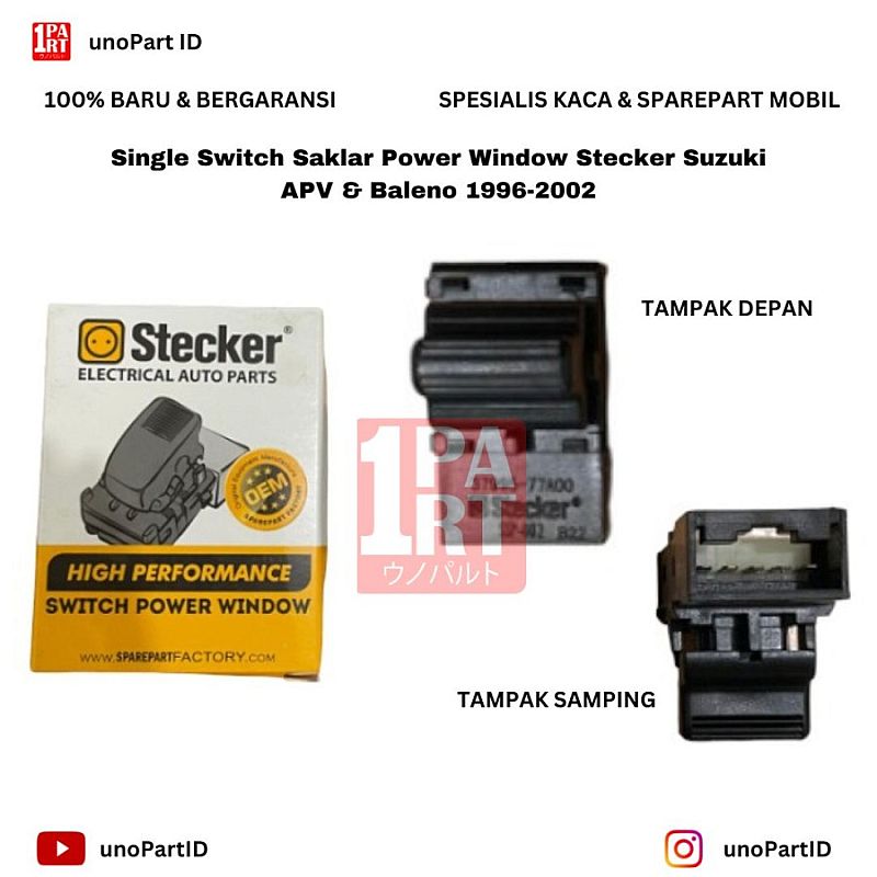 Single Switch Saklar Power Window Suzuki APV - foto 4
