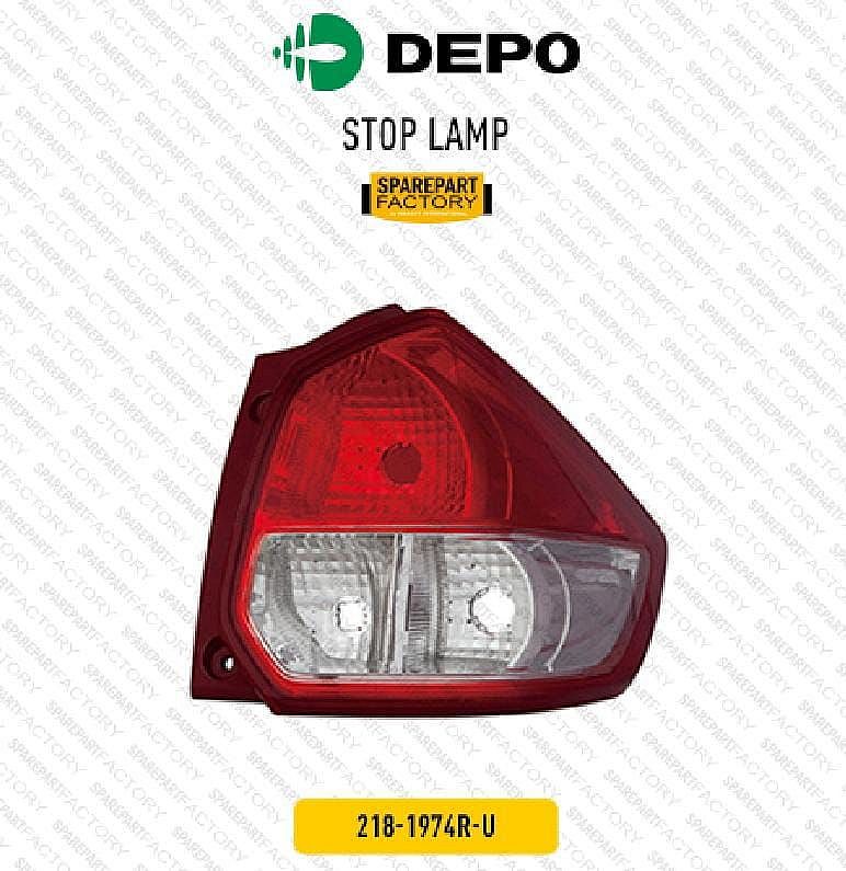 Stop Lamp / Batok Lampu Belakang / Lampu Rem Kiri / Kanan Suzuki Ertiga 2012-2017 Merk Depo by unoPart ID - foto 2