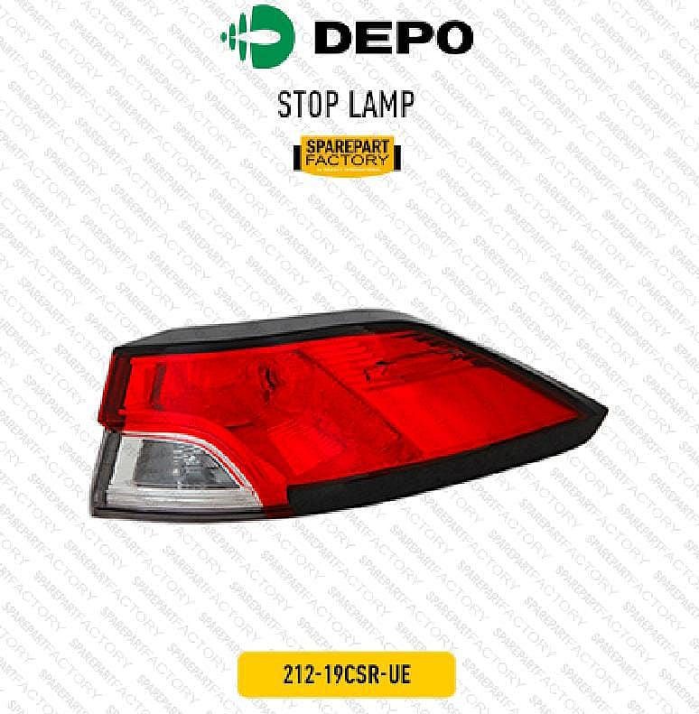 Stop Lamp / Batok Lampu Belakang Toyota Corolla Cross 2020-ON Depo 212-19CSL-UE / 212-19CSR-UE unoPart ID