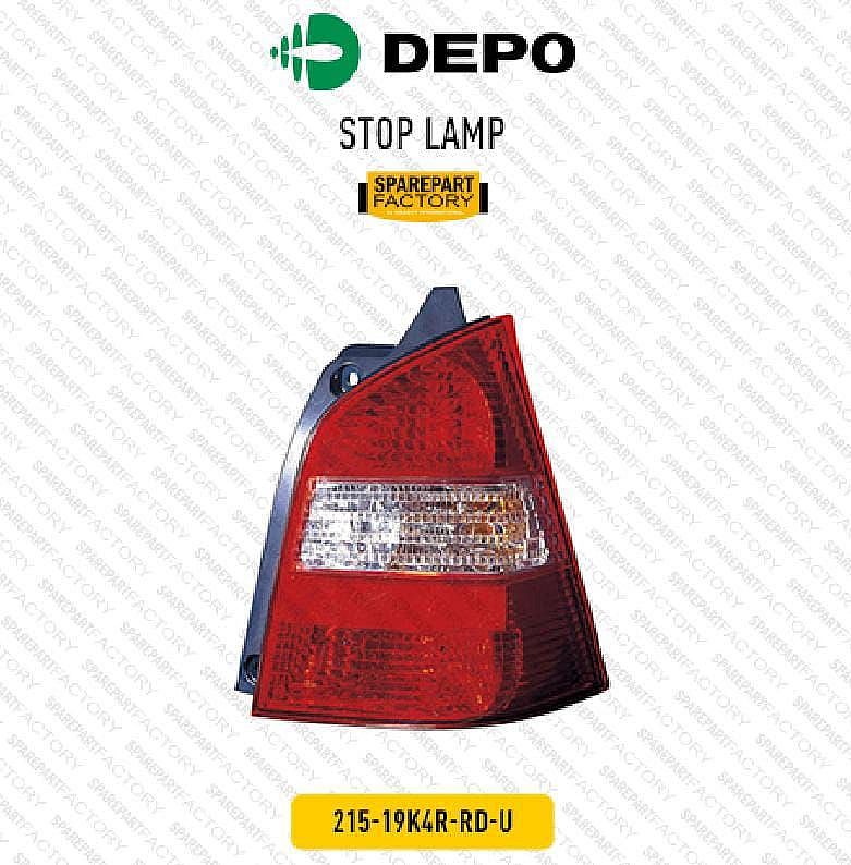 Stop Lamp / Batok Lampu Rem Belakang Nissan Grand Livina 2006-ON Merk Depo unoPart ID - foto 2